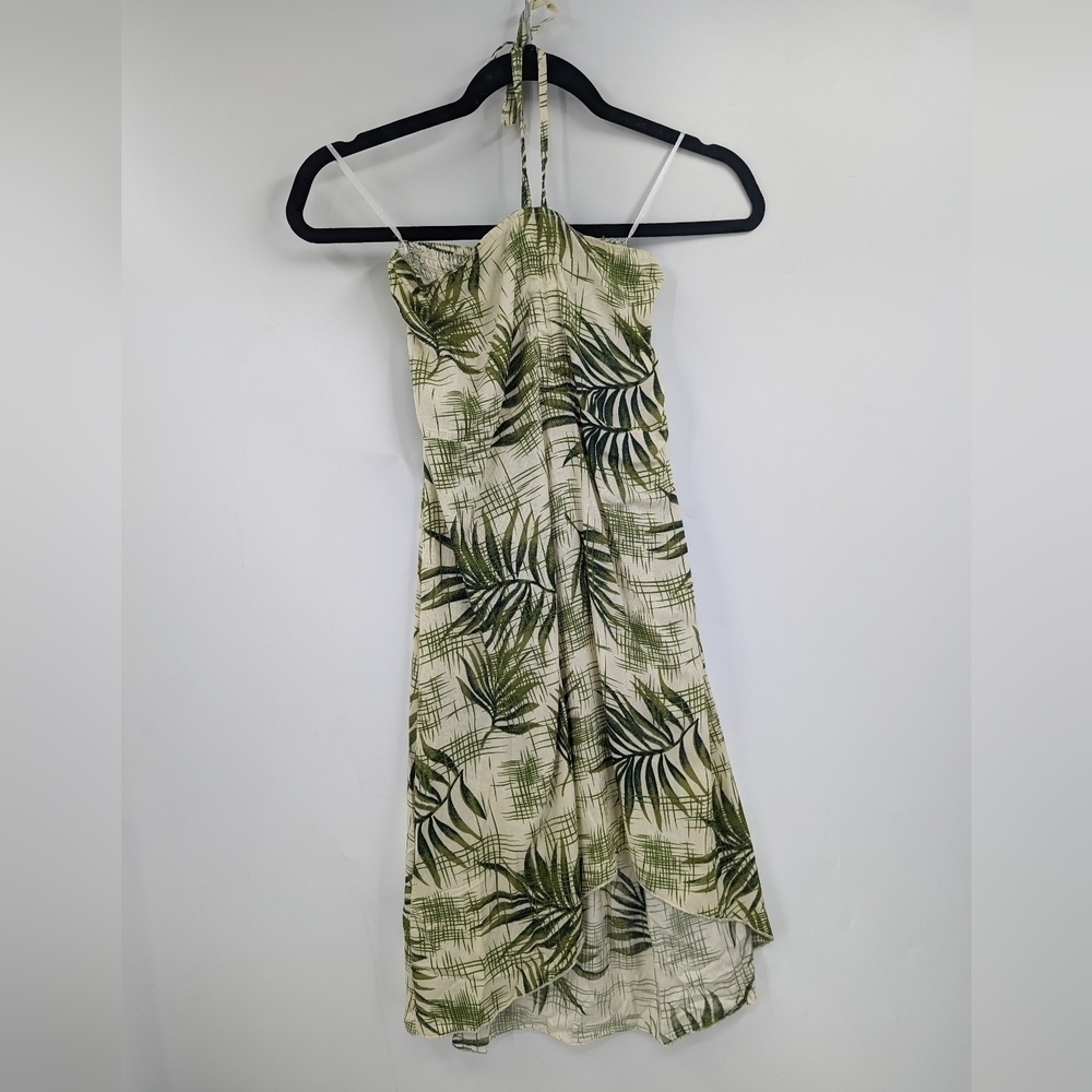NWT HAWAII HANGOVER Floral Tropical Halter Dress